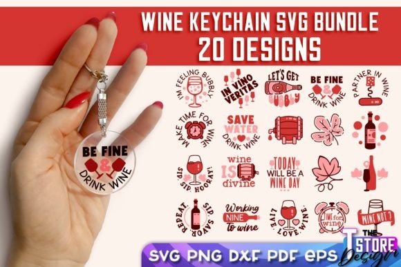 Download Wine Keychain SVG Bundle | Wine Quotes - Wine quote Collection